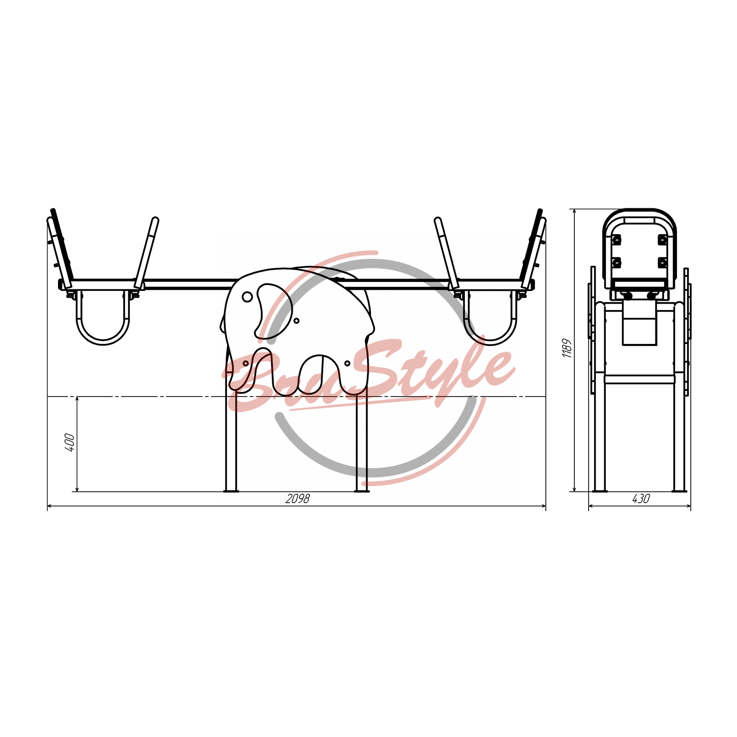 Klackalica "Slonić" DIO128 - Slika 4