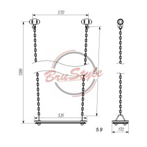 dio300.7-gumeno-sjedalo-na-lancima_tehnički-crtež