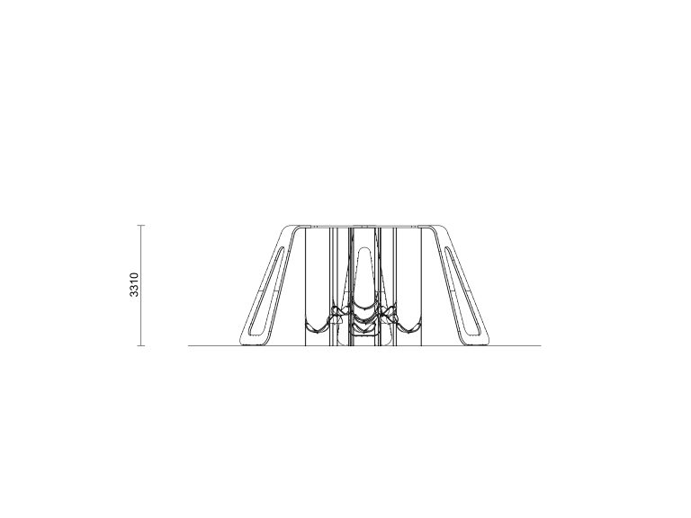SET HAMCOCK TRELLIS - Slika 3